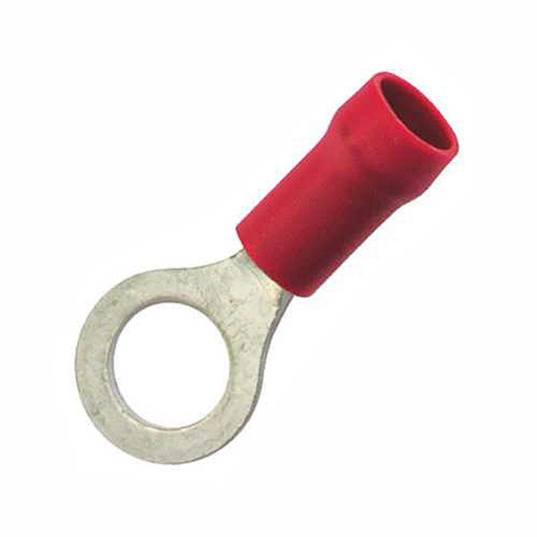 LUG RING RED 3.2MM 22-16 5PC LUG RING RED 3.2MM 22-16 5PC