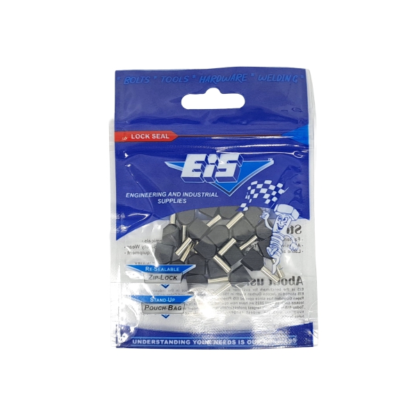 LUG SLEEVE BLK 2 X1.5MM 20P LUG SLEEVE BLK 2 X1.5MM 20P
