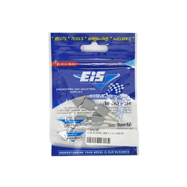 LUG SLEEVE GREY 2 X4.0MM 5P LUG SLEEVE GREY 2 X4.0MM 5P