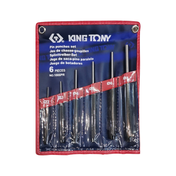 PUNCH PIN SET 6PC KING TONY PUNCH PIN SET 6PC KING TONY