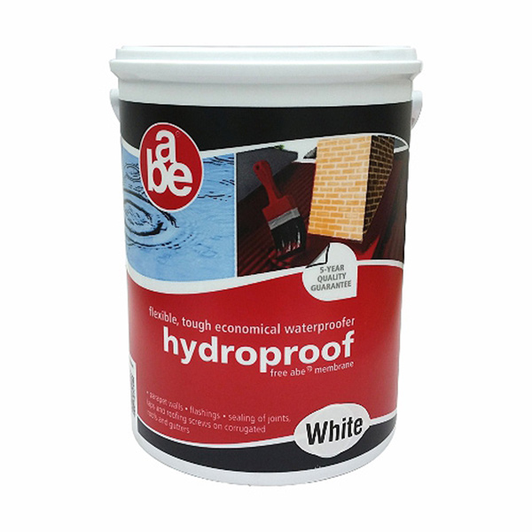 HYDROPROOF WHITE 5LT + MEM ABE HYDROPROOF WHITE 5LT + MEM ABE