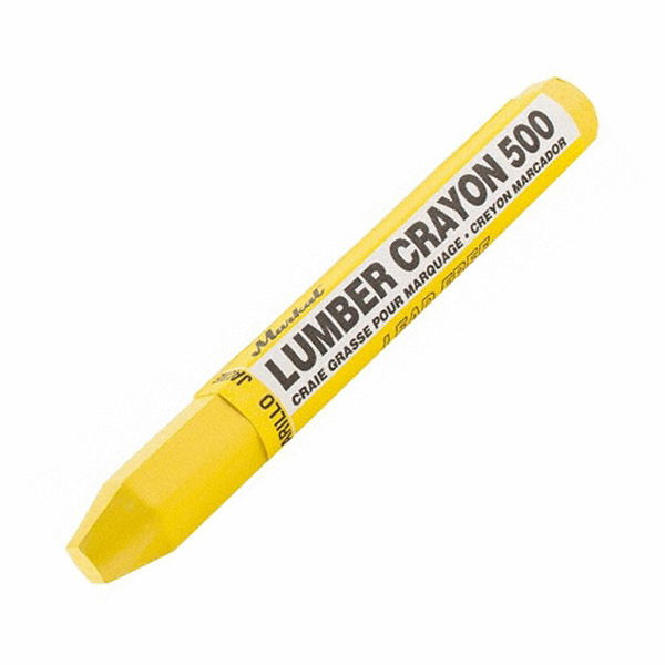LUMBER CRAYONS YELLOW 1PC LUMBER CRAYONS YELLOW 1PC