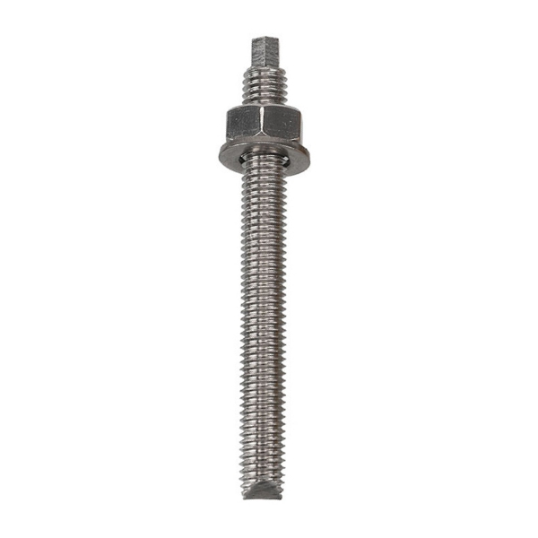 CHEM STUD M8 DR 10MM C/W NUT&WAS CHEM STUD M8 DR 10MM C/W NUT&WAS