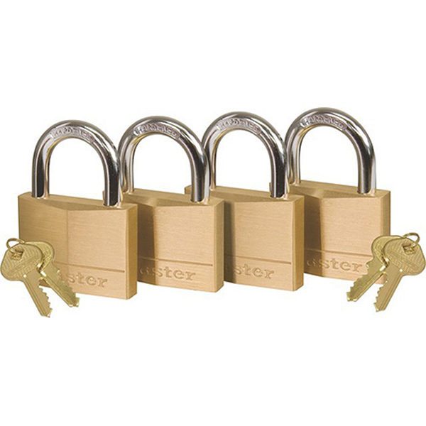 P/LOCK MASTER 50mm KEY ALIKE 4pc P/LOCK MASTER 50mm KEY ALIKE 4pc