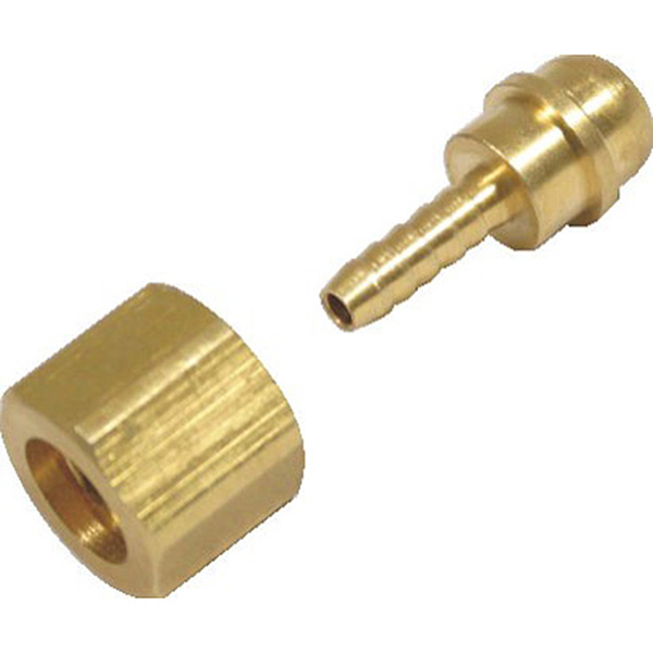 NUT & HOSE TAIL TIG RH 3/8 MW NUT & HOSE TAIL TIG RH 3/8 MW