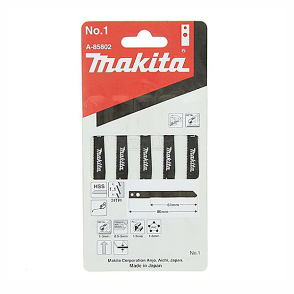 MAKITA JIGSAW BLADE STEEL NO.1 MAKITA JIGSAW BLADE STEEL NO.1