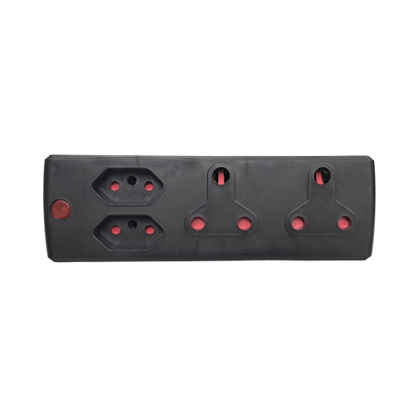 M/PLUG 2X16A 2X5A BLK M/PLUG 2X16A 2X5A BLK