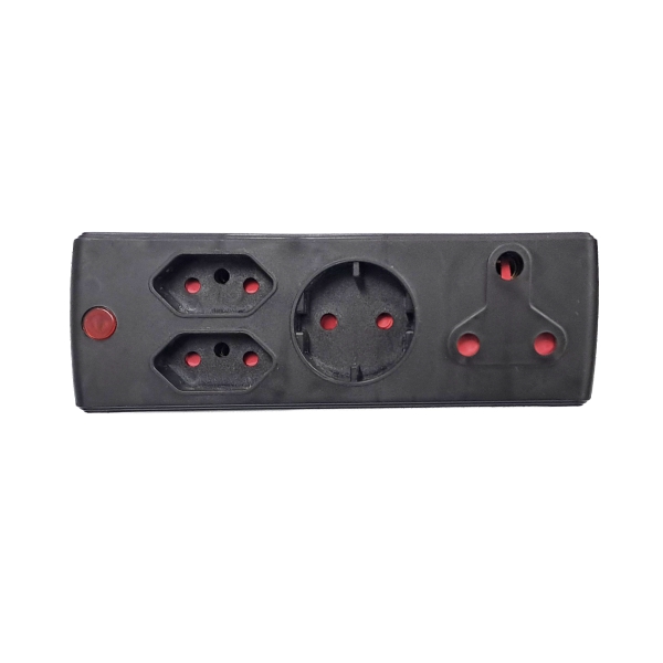 M/PLUG 1X16A 2X5A 1XSK BLK M/PLUG 1X16A 2X5A 1XSK BLK