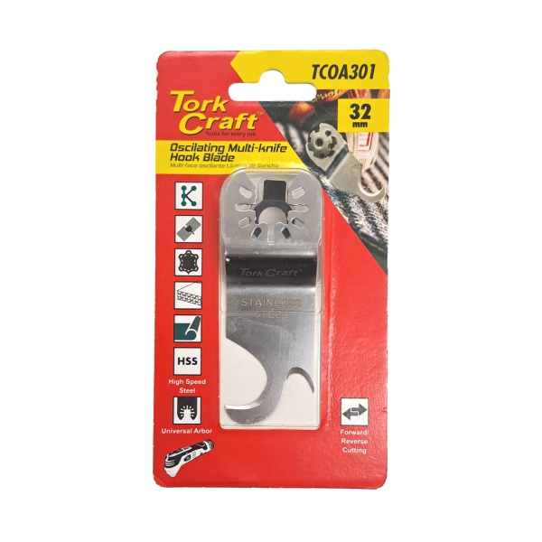 M/TOOL BLADE M/K HOOK OSC 32MM T/C M/TOOL BLADE M/K HOOK OSC 32MM T/C