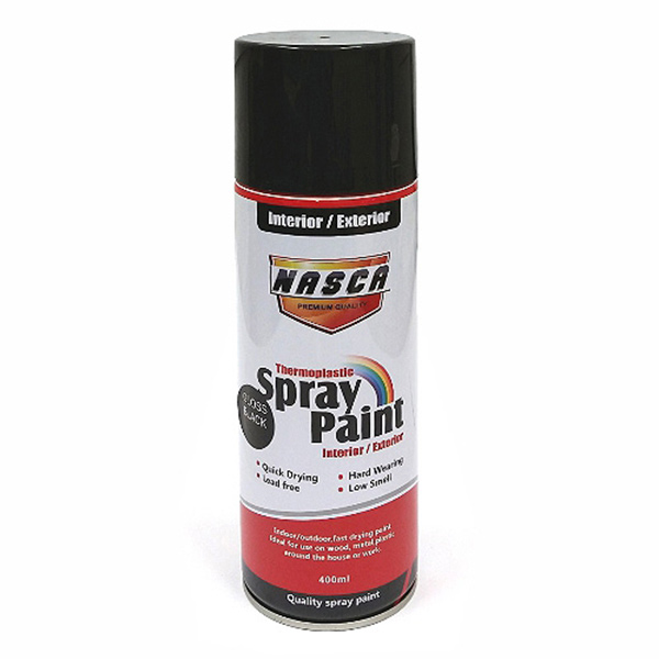 S/PAINT GL BLK 300ML NASCA S/PAINT GL BLK 300ML NASCA