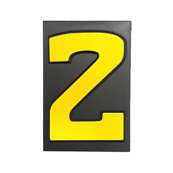 PLASTIC NUMBER LGE NO: 2 PLASTIC NUMBER LGE NO: 2