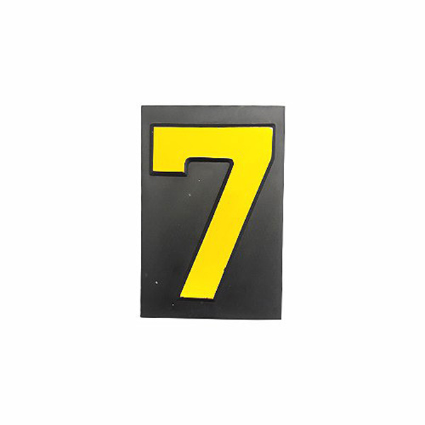 PLASTIC NUMBER SML NO: 7 PLASTIC NUMBER SML NO: 7