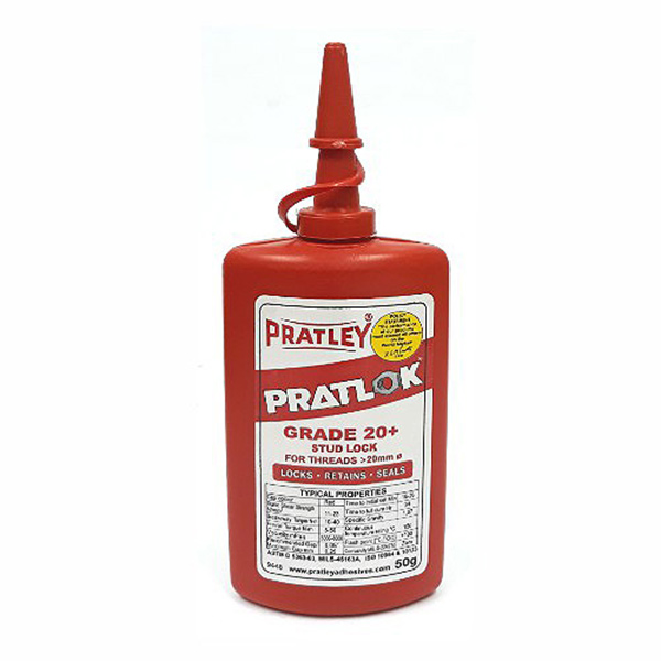 PRATLOK STUD LOC 50G 20+ RED (277) PRATLOK STUD LOC 50G 20+ RED (277)