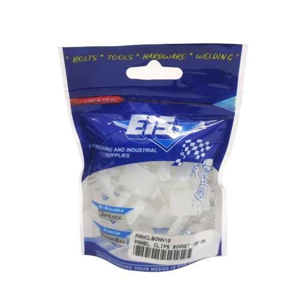 PANEL CLIPS BONNET 10P PP PANEL CLIPS BONNET 10P PP
