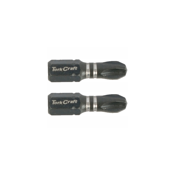 PH IMPACT BIT 3 X 25MM 2PC T/C PH IMPACT BIT 3 X 25MM 2PC T/C