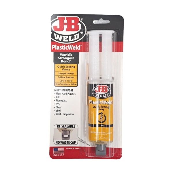 PLASTIC WELD 25ML SYRINGE JB PLASTIC WELD 25ML SYRINGE JB