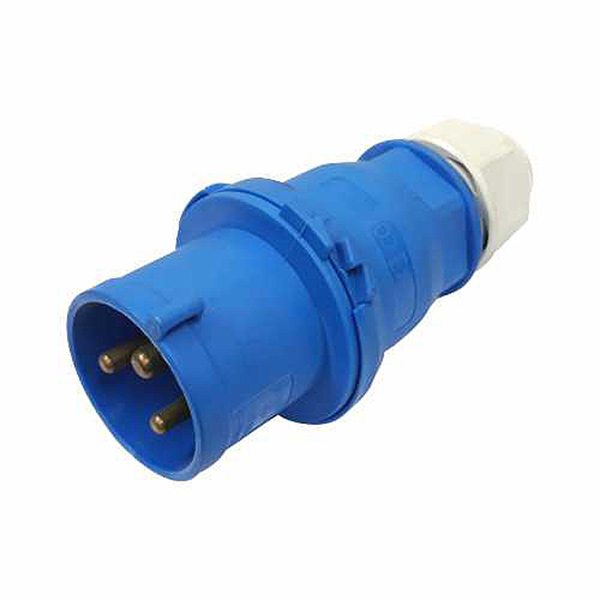 PLUG 32 AMP 2 PH 250V WIP44 3 PIN PLUG 32 AMP 2 PH 250V WIP44 3 PIN