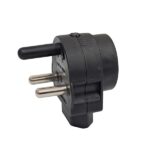 PLUG EURO DOUBLE BLK PLUG EURO DOUBLE BLK