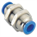 MALE BULKHEAD 8mm TUBE