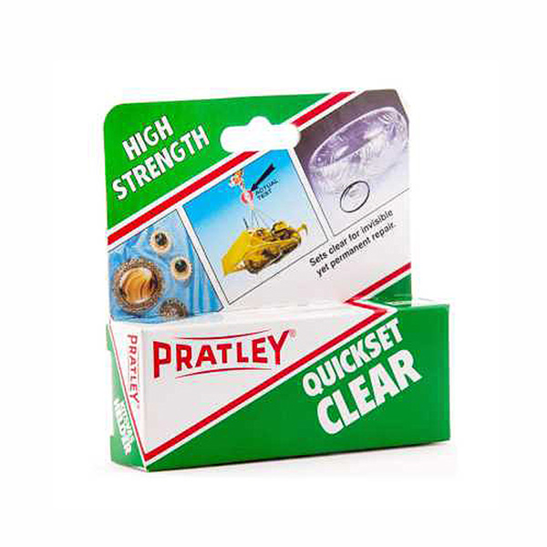 QUICKSET CLEAR 36ML PRATLEY QUICKSET CLEAR 36ML PRATLEY