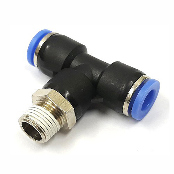 MALE TUBE TEE PIECE 1/4"TO 6mm MALE TUBE TEE PIECE 1/4"TO 6mm
