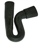 BLACK RUBBER P-TRAP 32X40 BLACK RUBBER P-TRAP 32X40