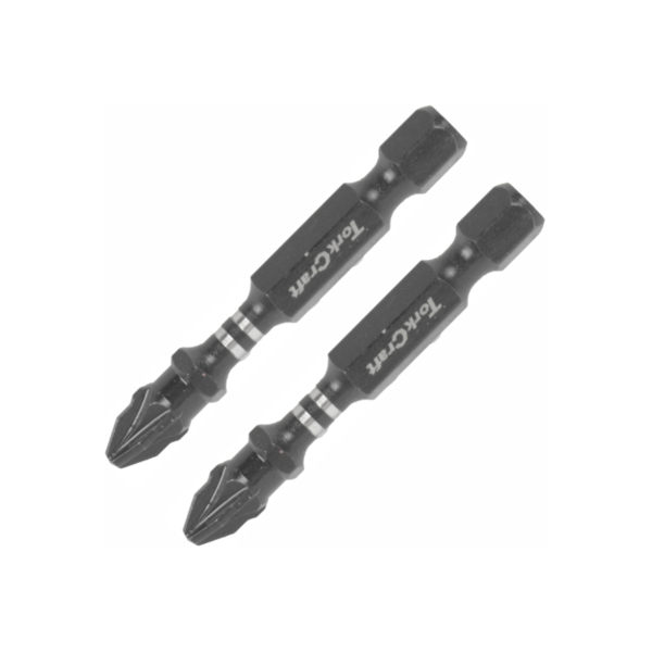 PZ IMPACT BIT 2 X 50MM 2PC T/C PZ IMPACT BIT 2 X 50MM 2PC T/C