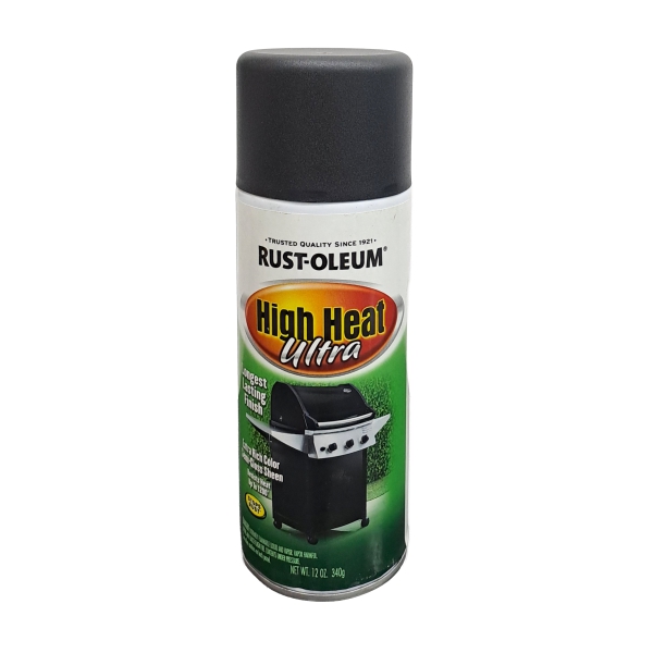 S/PAINT HIGH HEAT ULTRA BLK RUST-OLEUM S/PAINT HIGH HEAT ULTRA BLK RUST-OLEUM