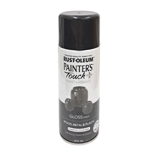 S/PAINT P/TOUCH GLOSS BLACK RUST-OLEUM S/PAINT P/TOUCH GLOSS BLACK RUST-OLEUM