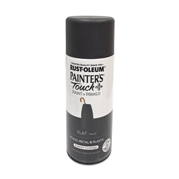 S/PAINT FLAT BLACK RUST-OLEUM S/PAINT FLAT BLACK RUST-OLEUM