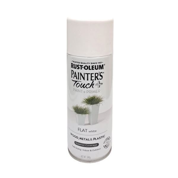 S/PAINT FLAT WHITE RUST-OLEUM S/PAINT FLAT WHITE RUST-OLEUM