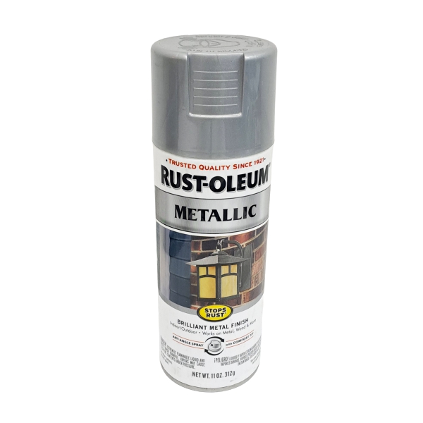 S/PAINT S/RUST SILVER RUST-OLEUM S/PAINT S/RUST SILVER RUST-OLEUM