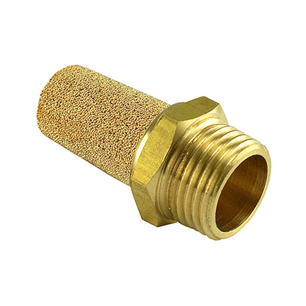 PNEUMATIC BRASS SILENCER 1/8”
