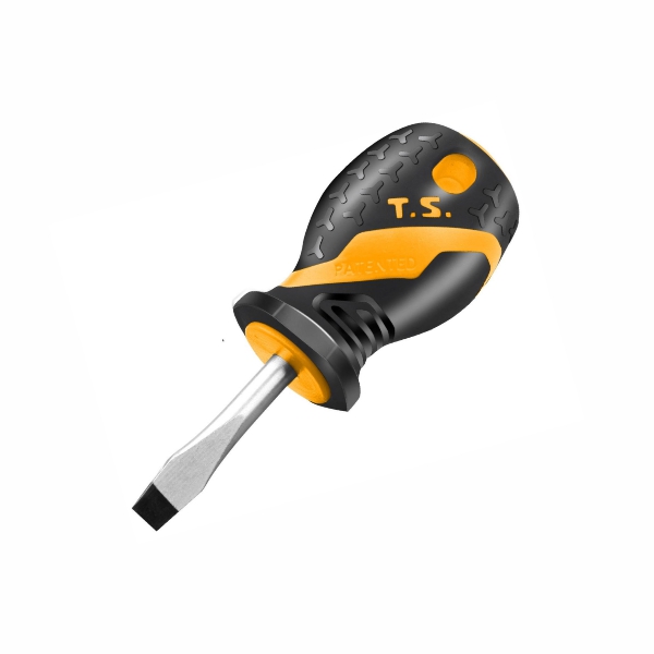 S/DRIVER STUBBY FLAT 6.5X38 TOLSEN S/DRIVER STUBBY FLAT 6.5X38 TOLSEN