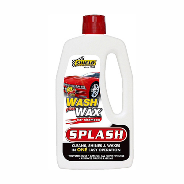 CAR WASH & WAX 1L SPLASH SHIELD CAR WASH & WAX 1L SPLASH SHIELD