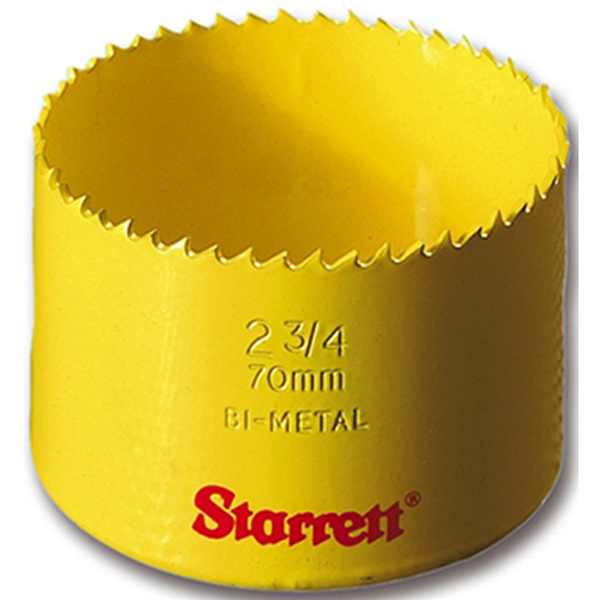 HOLESAW B/M 73MM 2.7/8" STARRET HOLESAW B/M 73MM 2.7/8" STARRET