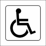SIGN 150X150 PLA  GS14 W/CHAIR