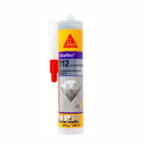 SIKAFLEX 112 290ML CRYSTAL CLEAR SIKAFLEX 112 290ML CRYSTAL CLEAR