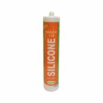 SILICONE CARTRIDGE CLEAR 260ML LEYON