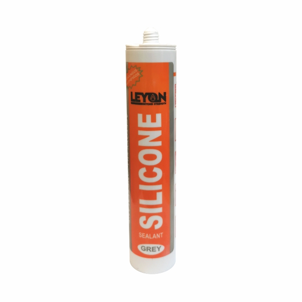 SILICONE CARTRIDGE GREY 260ML LEYON SILICONE CARTRIDGE GREY 260ML LEYON