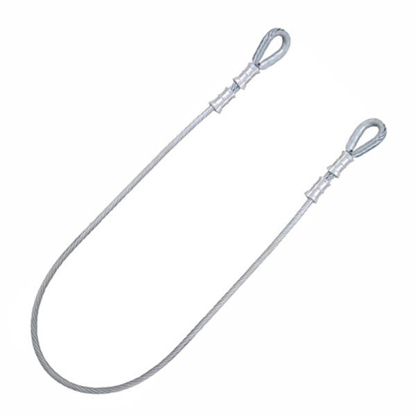WIRE ROPE SLING 3MM X 700MM EYE TO EYE WIRE ROPE SLING 3MM X 700MM EYE TO EYE