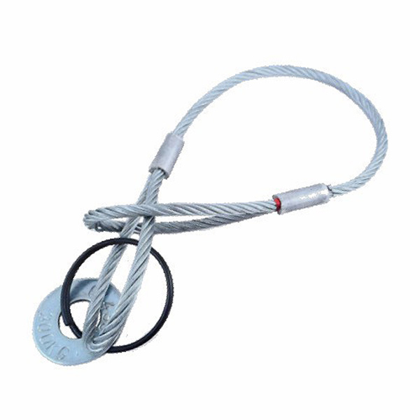 WIRE ROPE SLING 4MM X 700MM EYE TO EYE WIRE ROPE SLING 4MM X 700MM EYE TO EYE