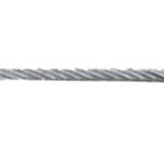 WIRE ROPE SLING 8MM X 2MT EYE TO EYE 600KG