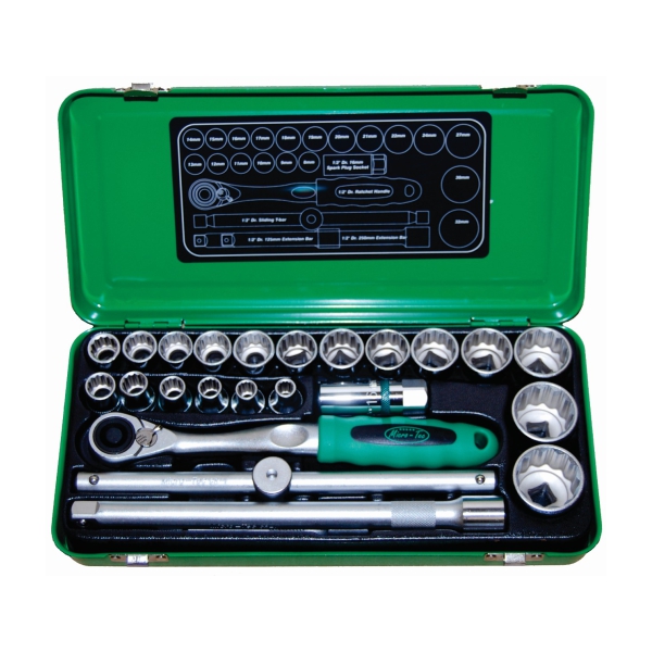 SOCKET SET 1/2 24PC MT SOCKET SET 1/2 24PC MT