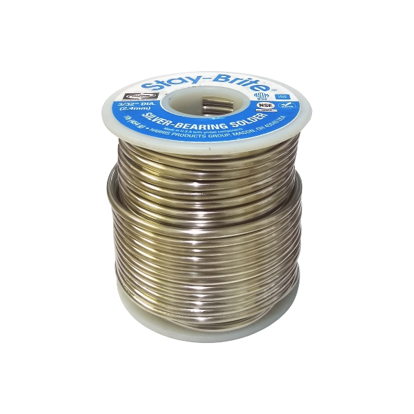 SOLDER 2.4MM 1LB STAY BRITE SOLDER 2.4MM 1LB STAY BRITE