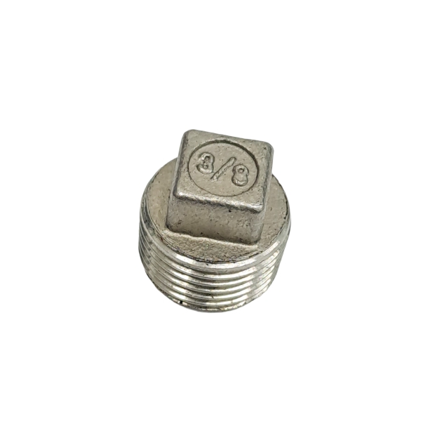 S/st plug hollow 3/8" S/st plug hollow 3/8"