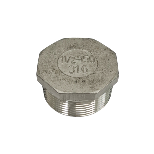 S/st plug hollow 1 1/2 S/st plug hollow 1 1/2