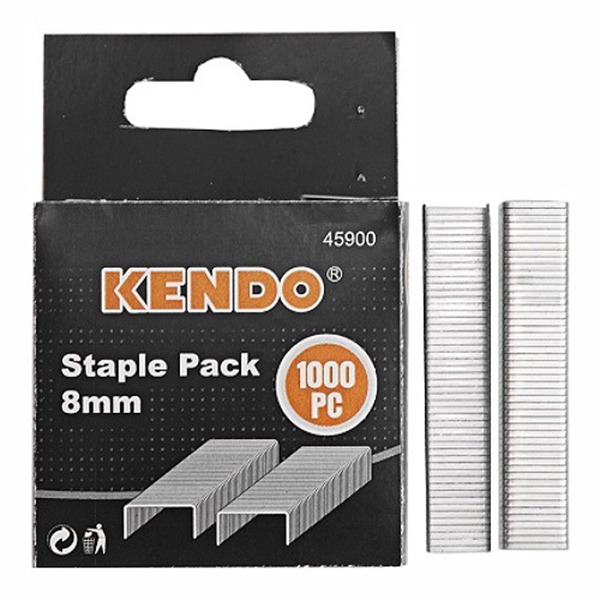 KENDO STAPLES 8.0MM 1000PC KENDO STAPLES 8.0MM 1000PC