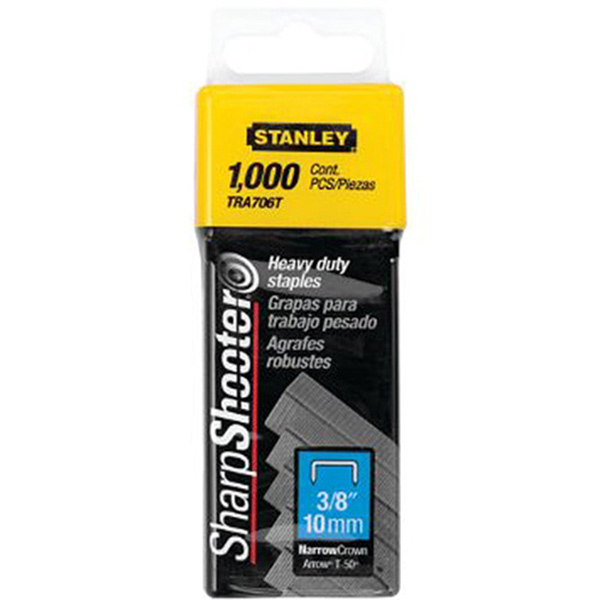 STANLEY STAPLES 8MM (TR100) TRA705 BOX STANLEY STAPLES 8MM (TR100) TRA705 BOX