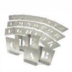 STENCIL METAL LETTER 80MM STENCIL METAL LETTER 80MM